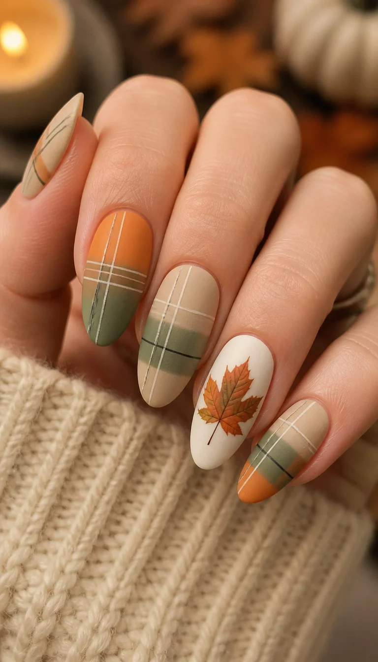 20 Orange Fall Nails 2026