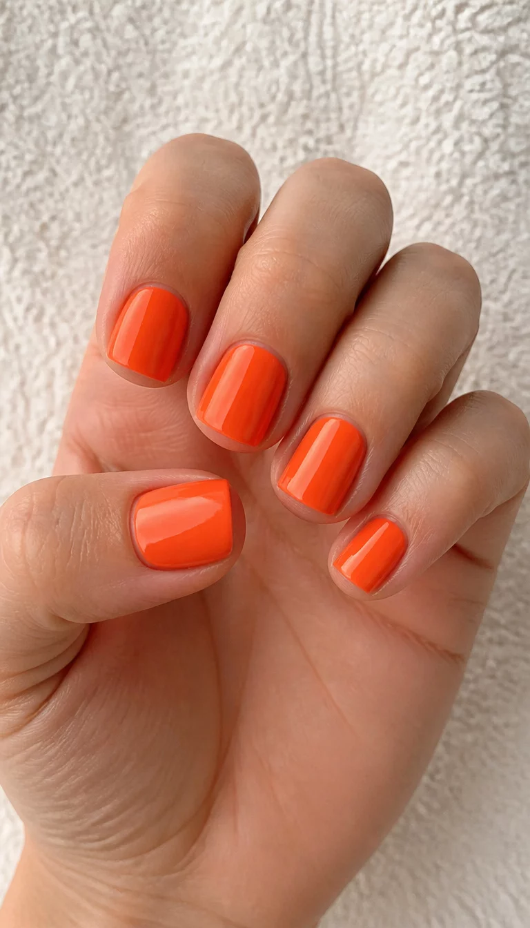 19 Orange Summer Nails 2026