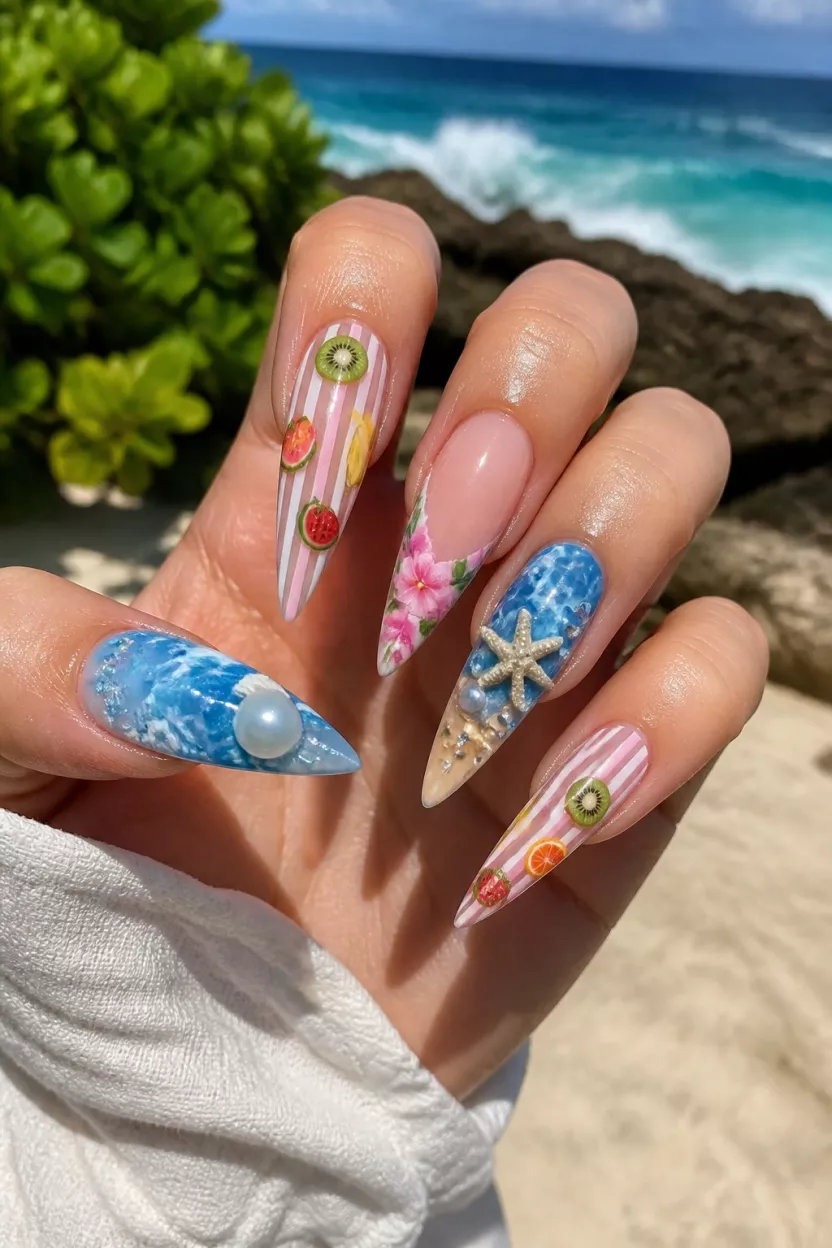 18 Summer Acrylic Nails 2026
